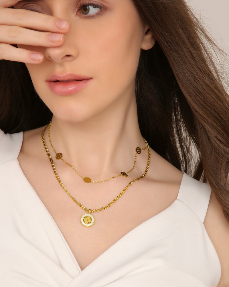 TAAHIRA Angela Layered Necklace - Image 4